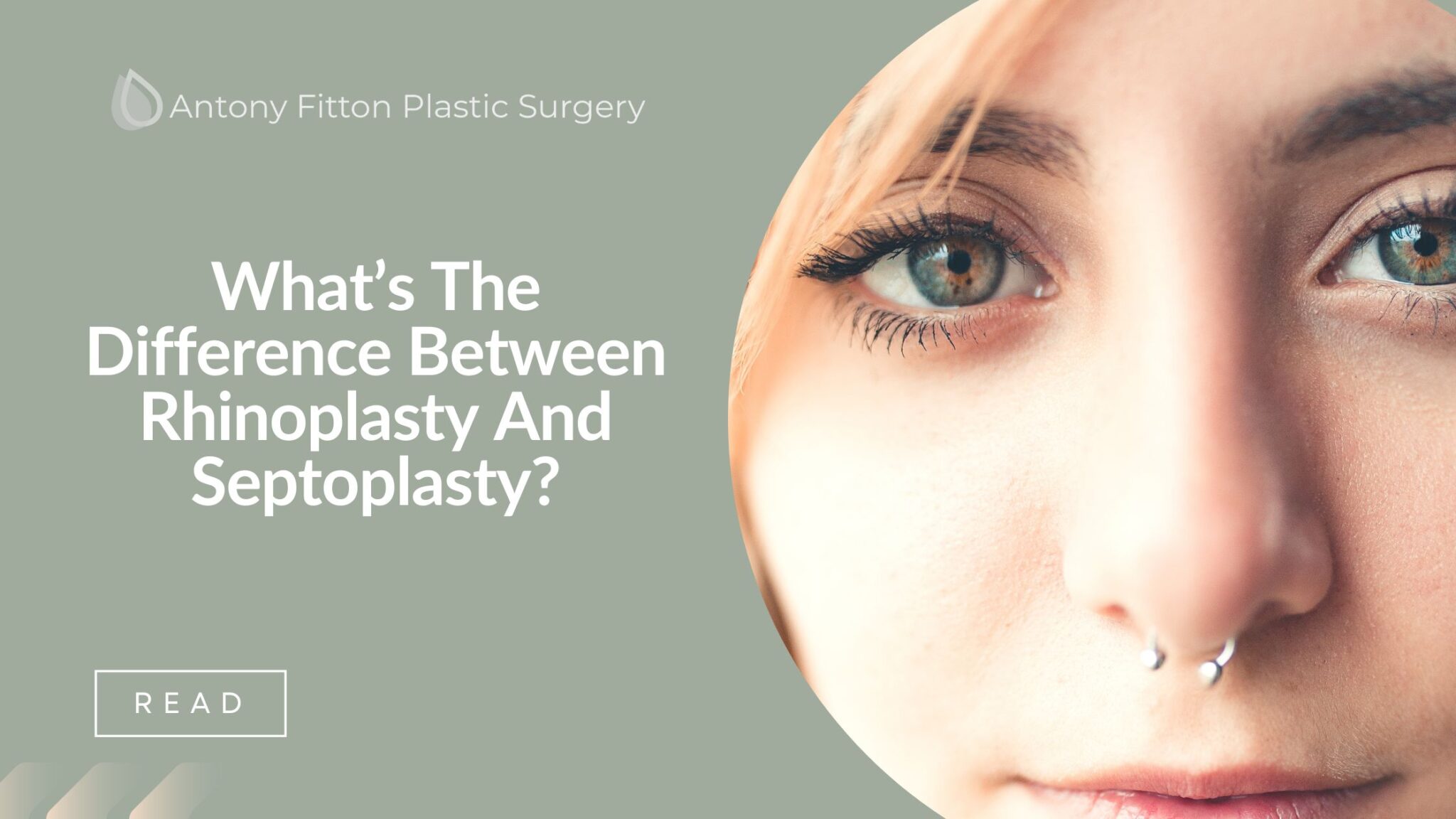 What’s The Difference Between Rhinoplasty And Septoplasty?