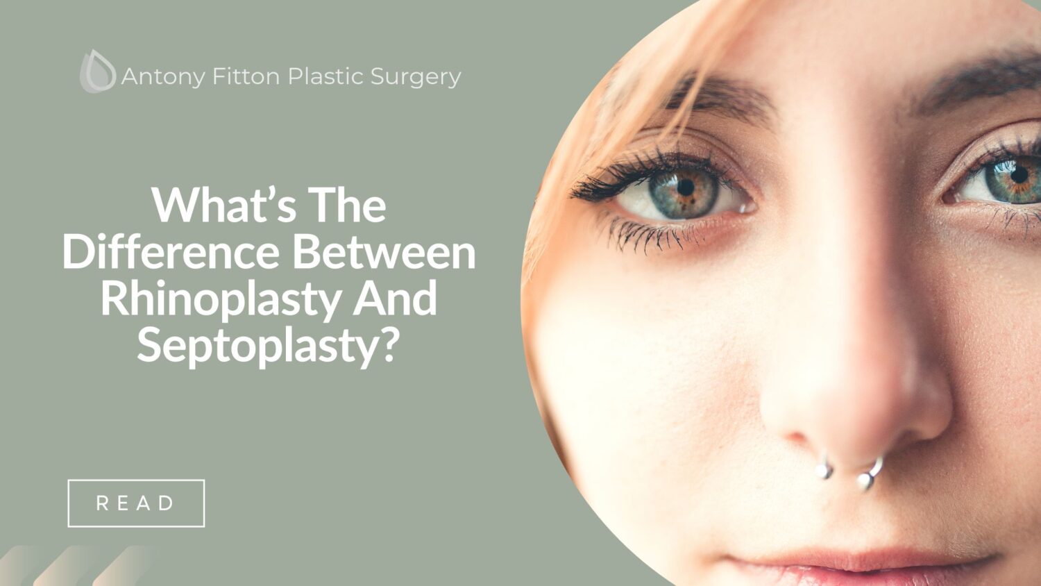 What’s The Difference Between Rhinoplasty And Septoplasty?